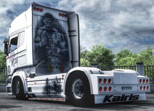 Custom Rear Bumper for Scania Rjl Rs & R4 - Image 2