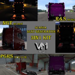 3in1 Perimeter Kits for Scania Next Generation PGRS and T