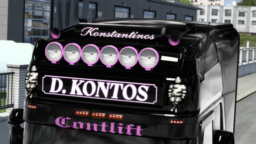 Roof Accessories Pack for Scania RJL