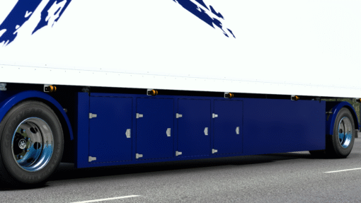 Custom Sideskirts with Toolbox for Trailers - Image 6