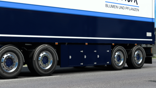 Custom Sideskirts with Toolbox for Trailers - Image 3