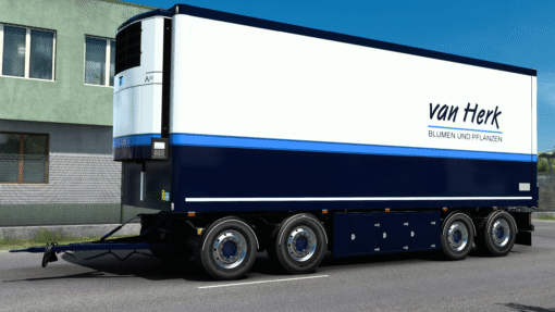 Custom Sideskirts with Toolbox for Trailers - Image 2