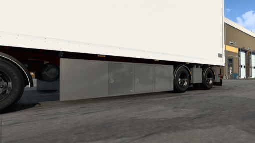 Custom Sideskirts with Toolbox for Trailers - Image 11