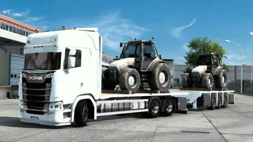 Custom Flatbed Chassis and Trailer Combo for RJL & Next Gen Scania - Image 7