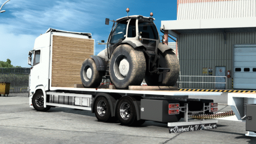 Custom Flatbed Chassis and Trailer Combo for RJL & Next Gen Scania - Image 6