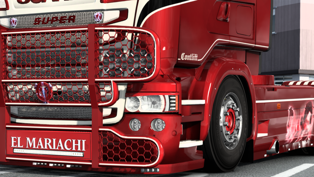 Ets2 Rjl Led Light Lights Pack for Scania RJL - V Mourtos Design
