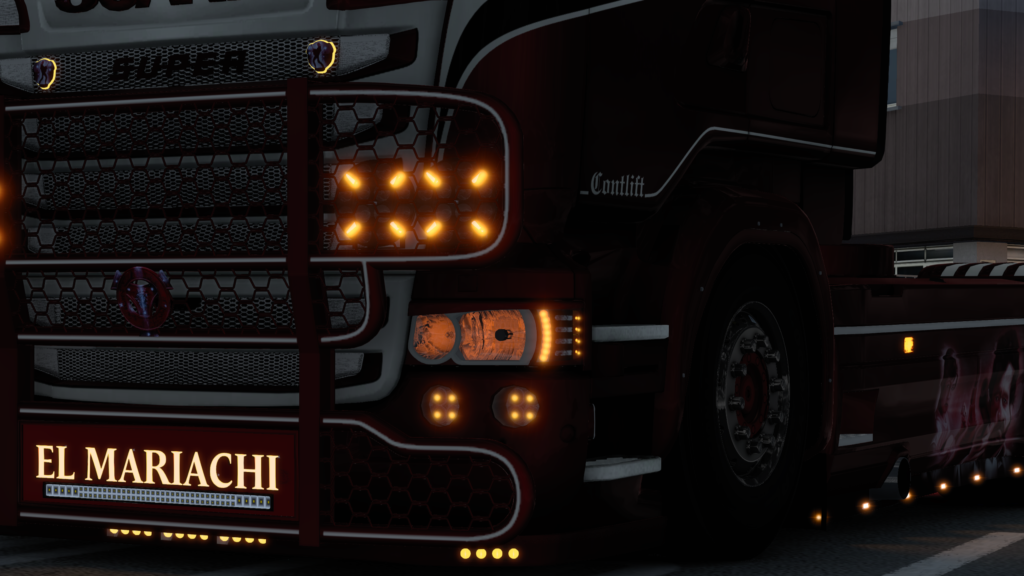 Ets2 Rjl Led Light Lights Pack for Scania RJL - V Mourtos Design