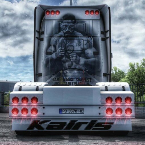 Custom Rear Bumper for Scania Rjl Rs & R4