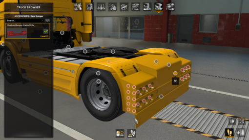 Custom Rear Bumper for Scania Rjl Rs & R4 - Image 5