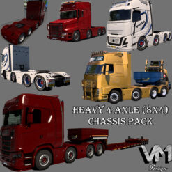 Heavy 4 Axle (8x4) Chassis Pack
