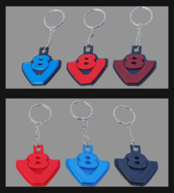 🔹 Scania V8 Keychain