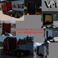 3in1 Perimeter Kits for Volvo FH3, FH4, FH5, FH6 & Aero
