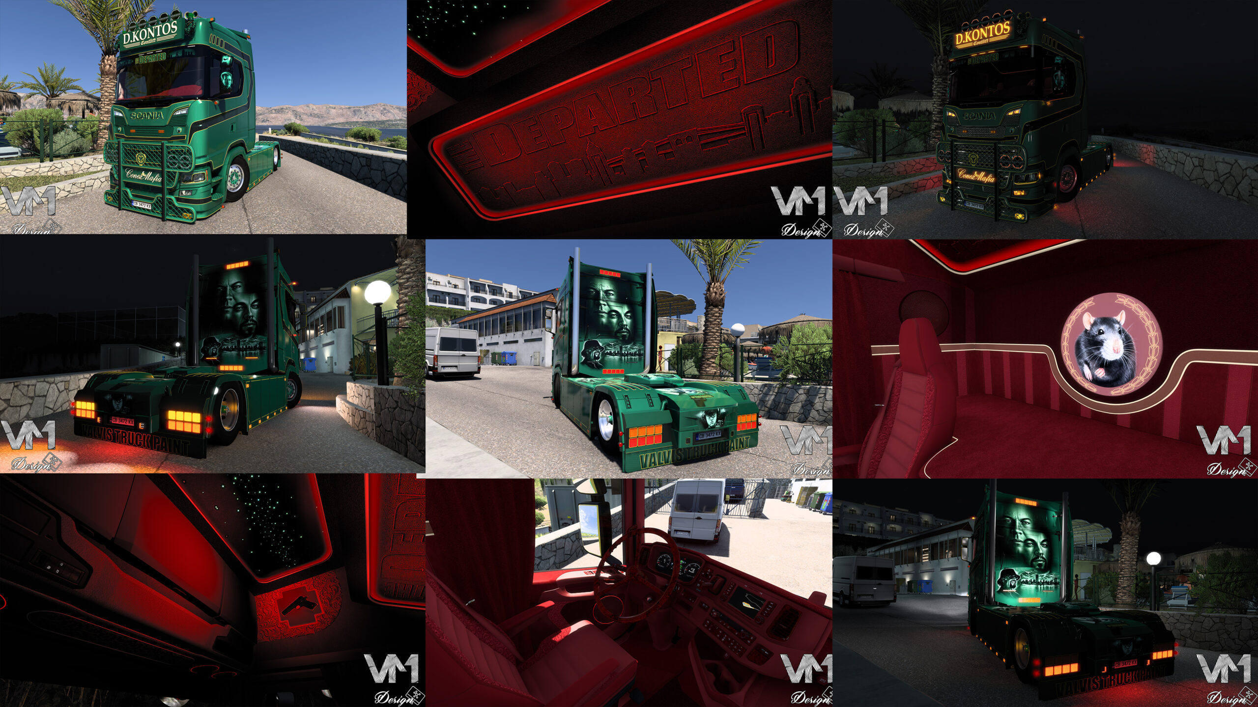 Scania S D. Kontos "The Departed" Standalone + Interior (no skin)