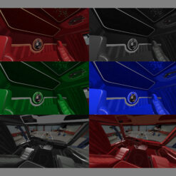Scania "The Departed" Interior Pack LHD & RHD & Smartdash (SCS & Eugene)