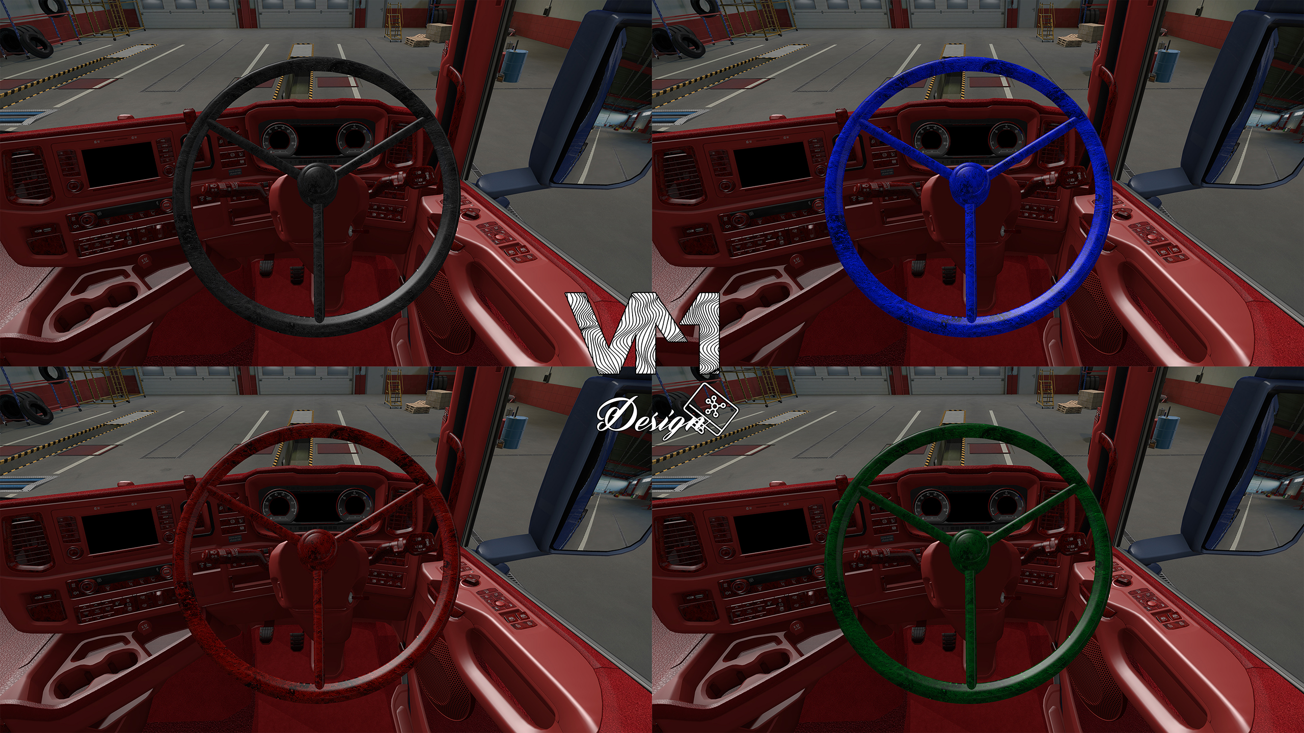 Scania "The Departed" Interior Pack LHD & RHD & Smartdash (SCS & Eugene) - Image 4