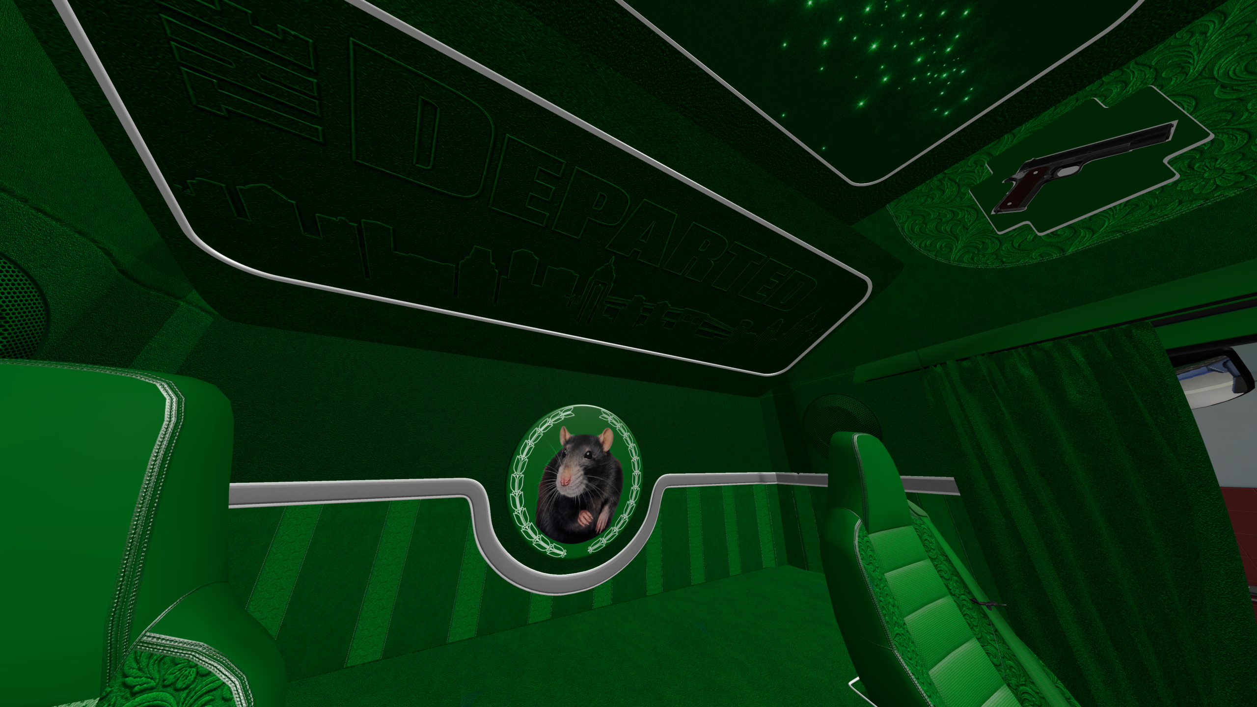 Scania "The Departed" Interior Pack LHD & RHD & Smartdash (SCS & Eugene) - Image 12