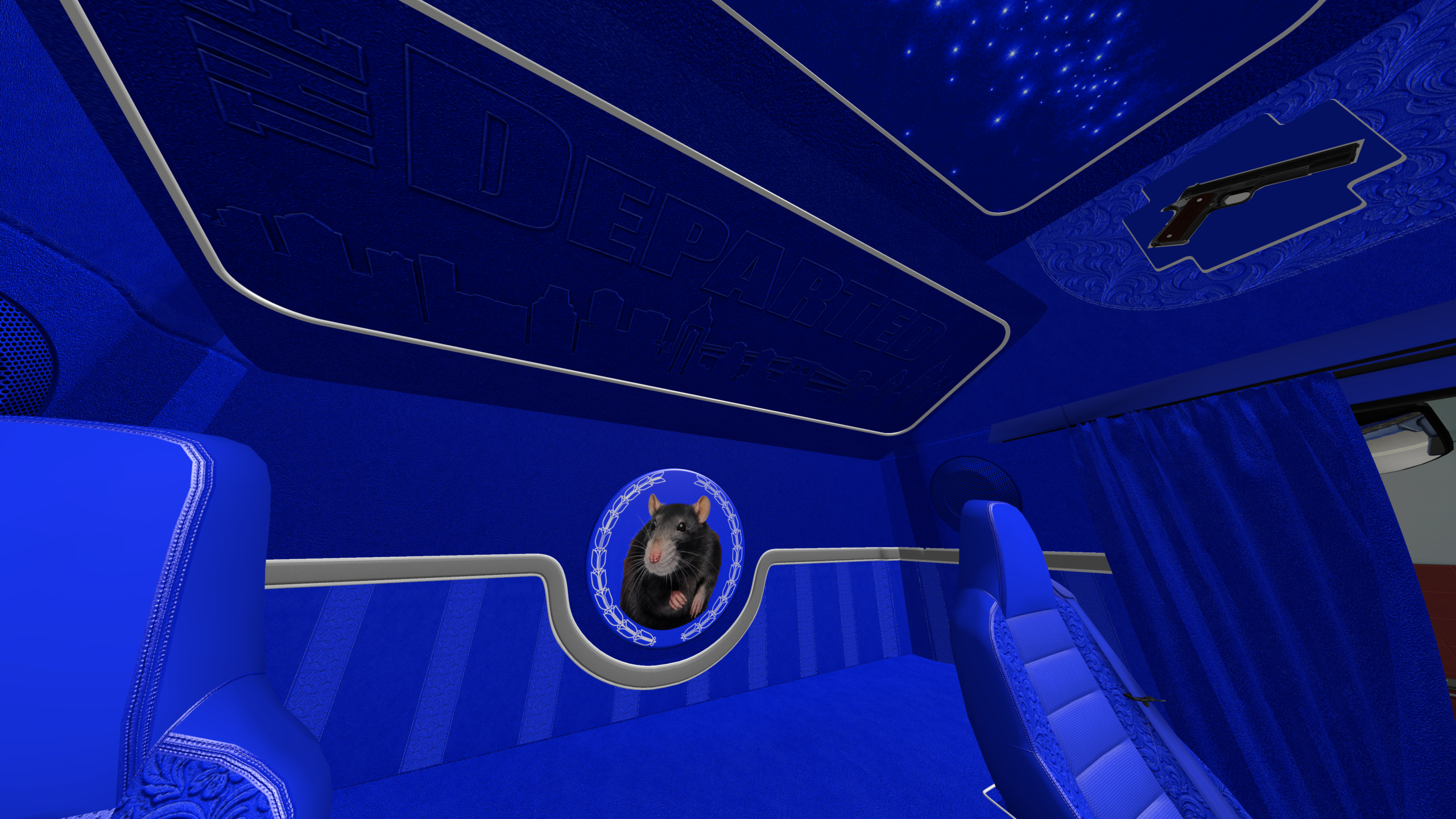 Scania "The Departed" Interior Pack LHD & RHD & Smartdash (SCS & Eugene) - Image 11