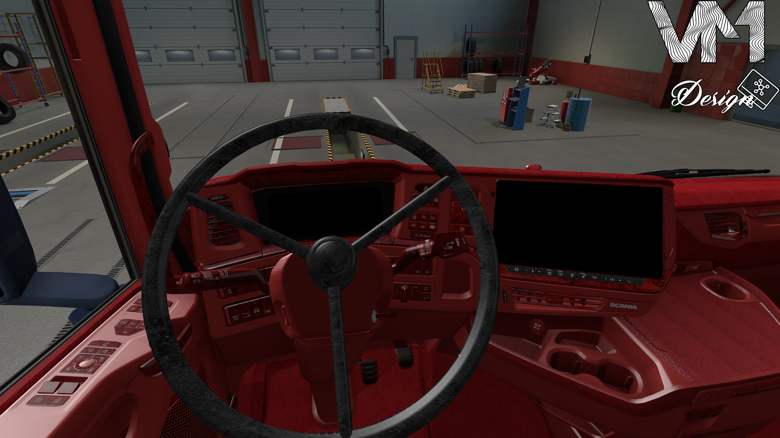 Scania "The Departed" Interior Pack LHD & RHD & Smartdash (SCS & Eugene) - Image 8