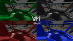 Alternative view of Scania "The Departed" Interior Pack LHD & RHD & Smartdash (SCS & Eugene)
