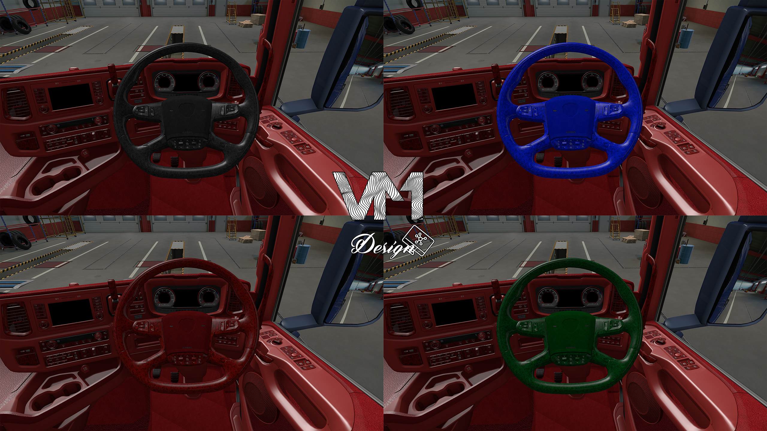 Scania "The Departed" Interior Pack LHD & RHD & Smartdash (SCS & Eugene) - Image 5