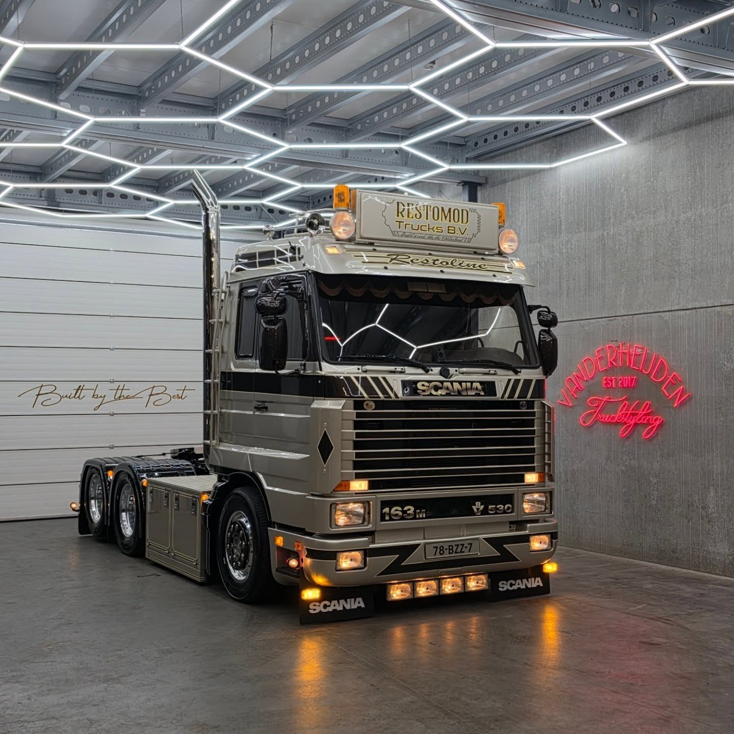 🔜(COMING SOON) Scania 163 530 Van Der Heijden "Restoline" (Standalone+Interior+Skin) (READ DESCRIPTION) - Image 2