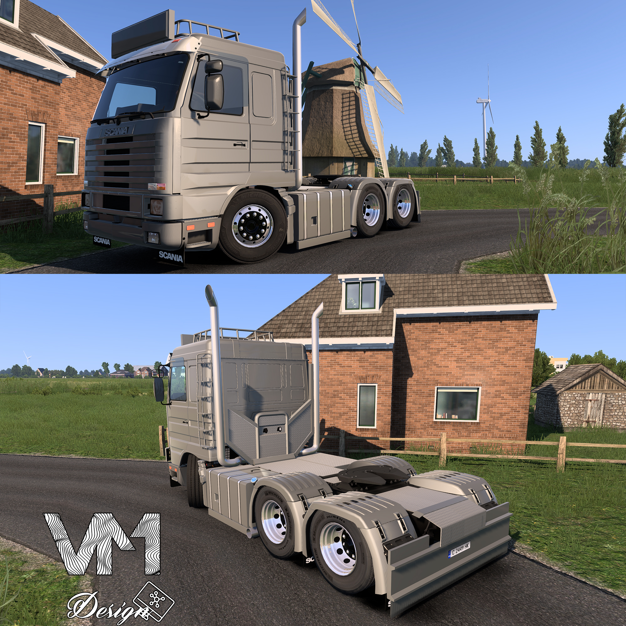 🔜(COMING SOON) Scania 163 530 Van Der Heijden "Restoline" (Standalone+Interior+Skin) (READ DESCRIPTION)
