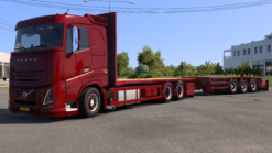 Custom Flatbed Chassis and Trailer Combo Pack - Image 3
